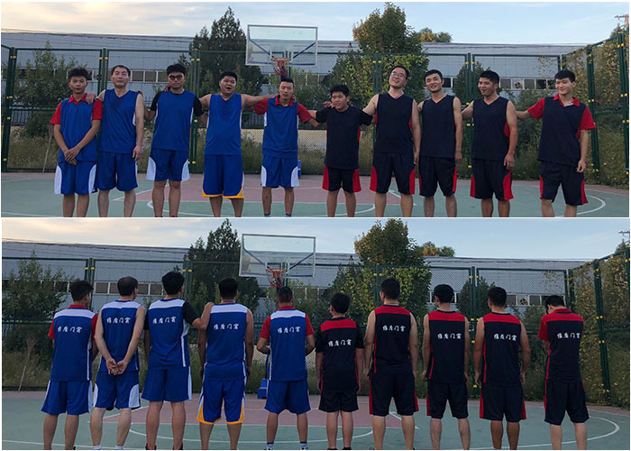 維盾門(mén)窗舉辦“迎中秋，慶團(tuán)圓”首屆籃球友誼賽