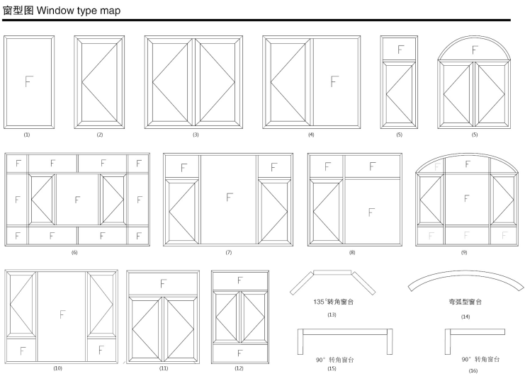 斷橋鋁門(mén)窗設(shè)計(jì)效果圖
